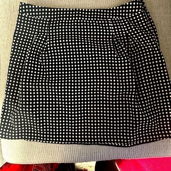 The Limited Dresses & Skirts - Black and White Polka Dot, The Limited Skirt, Size 12 (2 for $21 sale)